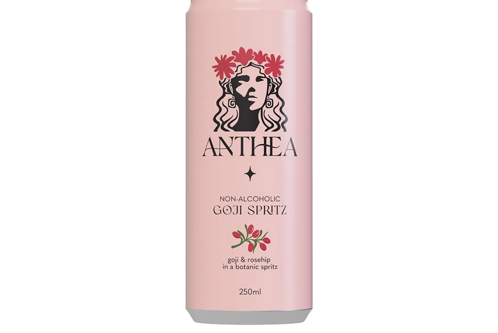 Anthea Non-Alcoholic Goji Spritz (250ml) - Pre-Mixed - Black Market
