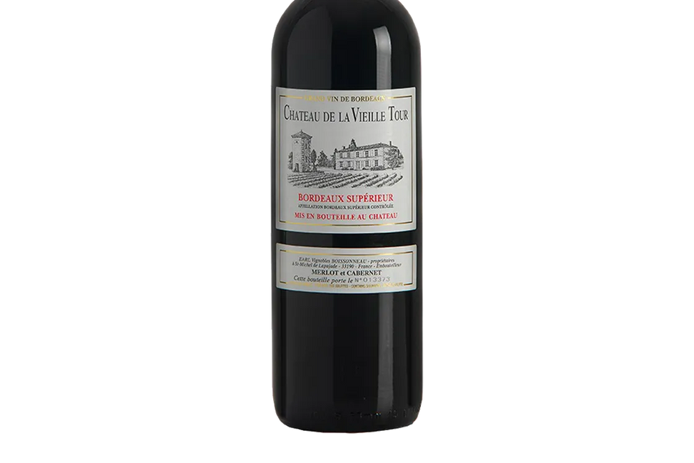 Château de la Vieille Tour Bordeaux Supérieur 2023 (France) - Bordeaux Blend - Black Market
