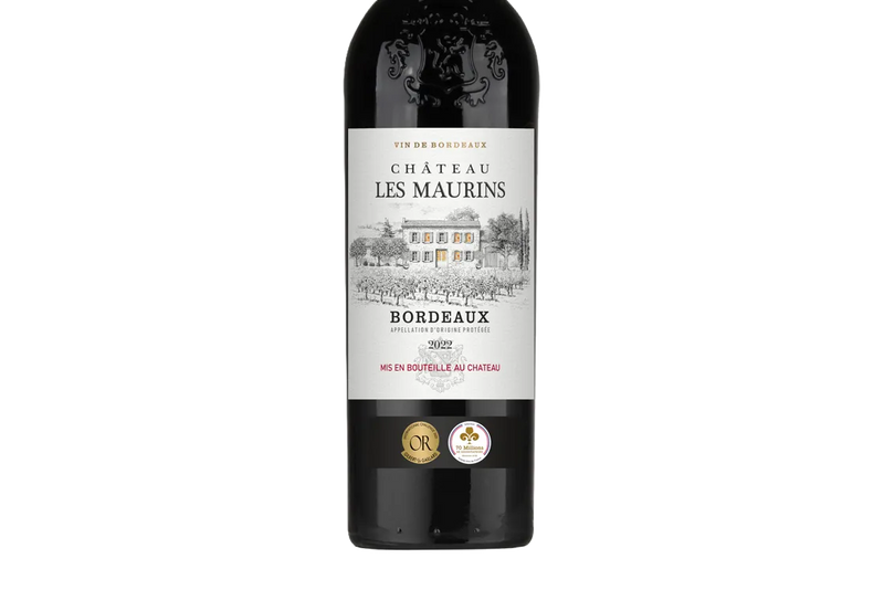 Château les Maurins Bordeaux 2022 (France) - Bordeaux Blend - Black Market