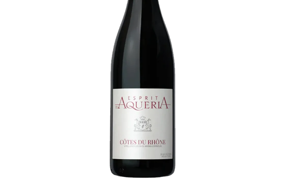 Château d'Aqueria Côtes du Rhône Esprit d'Aqueria Rouge 2021 (France) - Grenache - Black Market