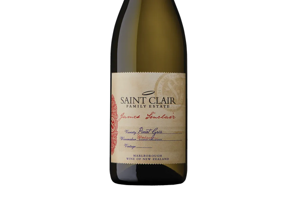 Saint Clair James Sinclair Marlborough Pinot Gris 2023 - Pinot Gris - Black Market