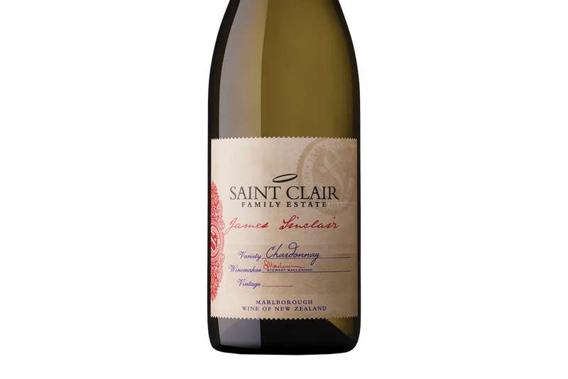 Saint Clair James Sinclair Marlborough Chardonnay 2023 - Chardonnay - Black Market