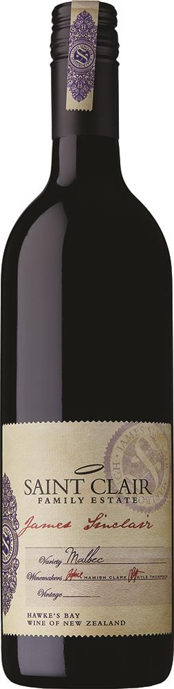 Saint Clair James Sinclair Hawke's Bay Malbec 2021 - Malbec - Black Market