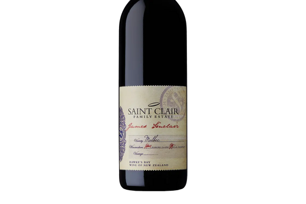 Saint Clair James Sinclair Hawke's Bay Malbec 2021 - Malbec - Black Market