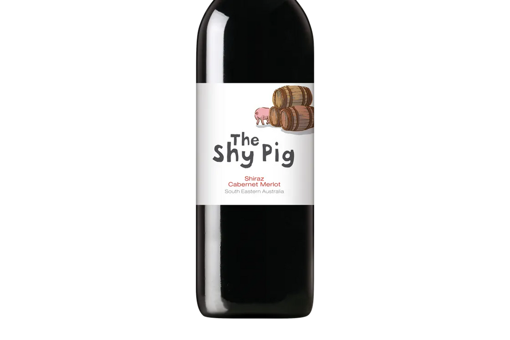 The Shy Pig South Eastern Australia Shiraz Cabernet Merlot 2023 (Australia) - Shiraz - Black Market