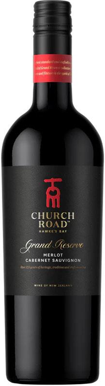 Church Road Grand Reserve Hawke's Bay Merlot Cabernet Sauvignon 2022 - Merlot - Black Market