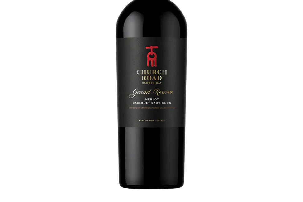 Church Road Grand Reserve Hawke's Bay Merlot Cabernet Sauvignon 2022 - Merlot - Black Market