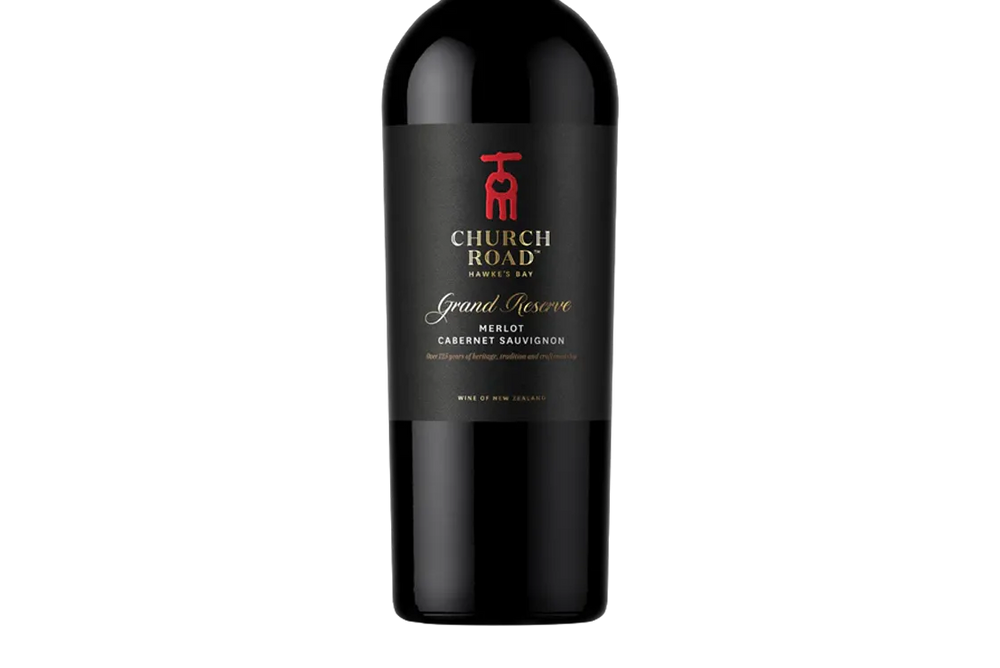 Church Road Grand Reserve Hawke's Bay Merlot Cabernet Sauvignon 2022 - Merlot - Black Market