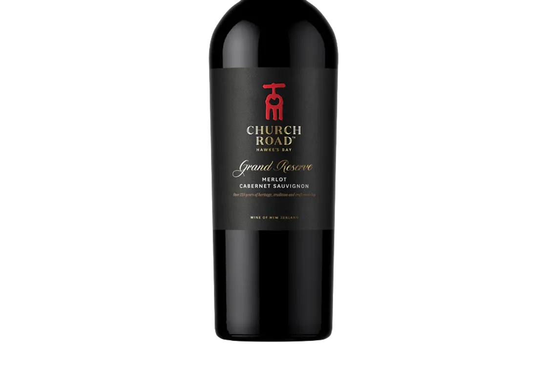 Church Road Grand Reserve Hawke's Bay Merlot Cabernet Sauvignon 2022 - Merlot - Black Market