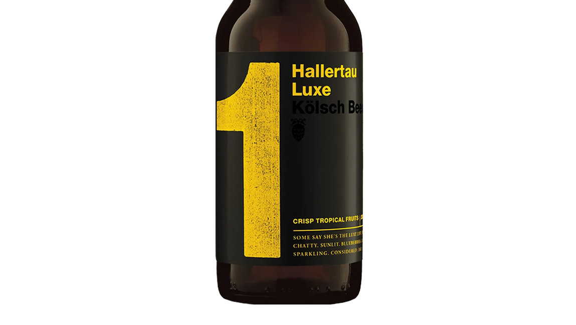 Hallertau Luxe Low Carb Larger (330ml) - Beer - Black Market