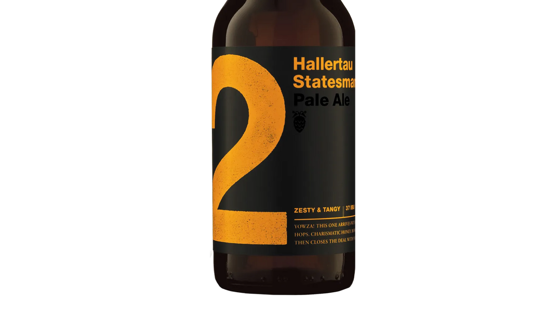Hallertau Statesman Pale Ale (330ml) - Beer - Black Market