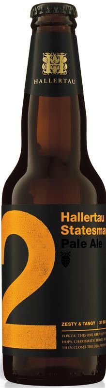 Hallertau Statesman Pale Ale 330ml (2) (Next Gen ONLY) - - Black Market