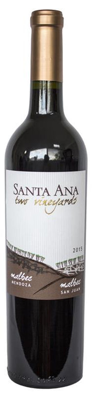 Santa Ana Two Vineyards Malbec 2015 - Malbec - Black Market