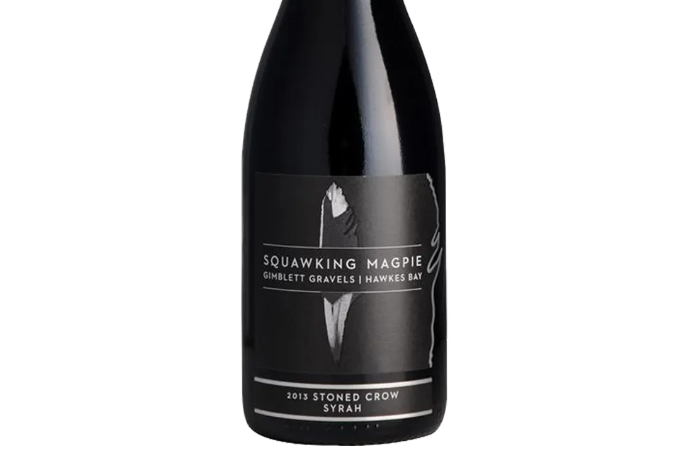 Squawking Magpie Gimblett Gravels Stoned Crow Syrah 2013 - Syrah - Black Market