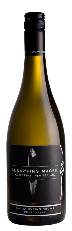Squawking Magpie 'Counting Crows' Hawkes Bay Chardonnay 2015 - Chardonnay - Black Market