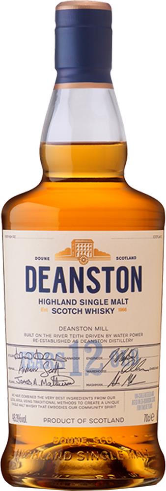 Deanston 12 Year Old Single Malt Scotch Whisky (700ml) - Whisky - Black Market