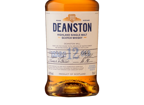 Deanston 12 Year Old Single Malt Scotch Whisky (700ml) - Whisky - Black Market