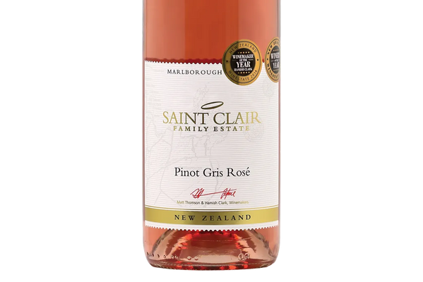 Saint Clair Premium Marlborough Pinot Gris Rosé 2016 - Rosé - Black Market