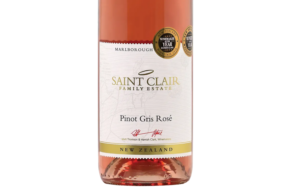 Saint Clair Premium Marlborough Pinot Gris Rosé 2016 - Rosé - Black Market