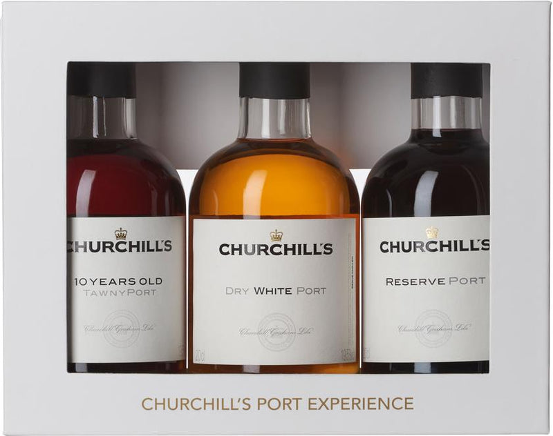Churchill's Port Trio Gift Collection (200ml) - Port - Black Market