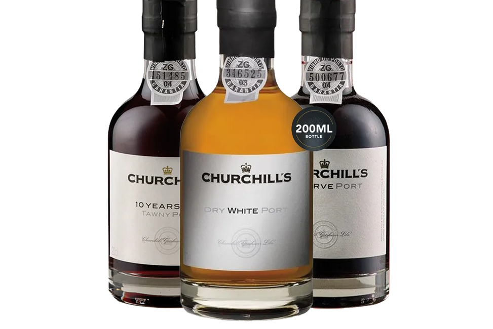 Churchill's Port Trio Gift Collection (200ml) - Port - Black Market