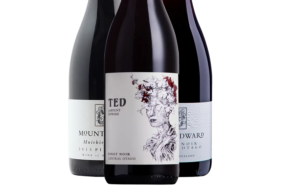 Central Otago Three Tier Trio Pack from Mount Edward - Pinot Noir - Black Market