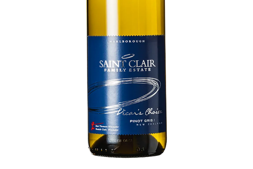 Saint Clair Vicar's Choice Marlborough Pinot Gris 2017 - Pinot Gris - Black Market