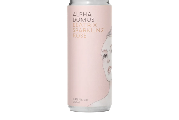 Alpha Domus Beatrix Sparkling Rosé NV (250ml) - Rosé - Black Market