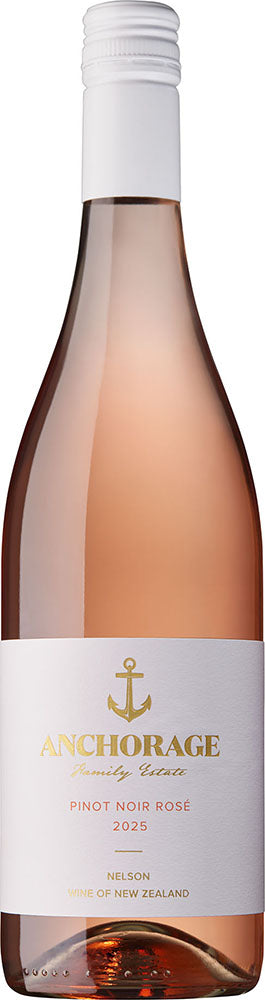 Anchorage Estate Nelson Pinot Noir Rosé 2025 - Rosé - Black Market
