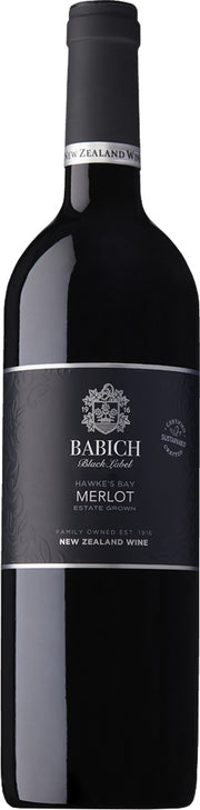 Babich Black Label Hawke's Bay Merlot 2018 - - Black Market