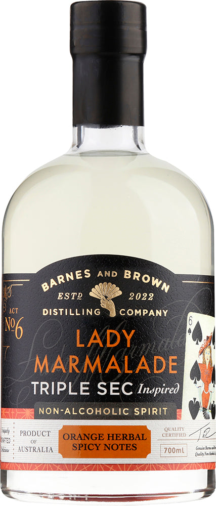 Barnes & Brown Lady Marmalade Triple Sec (700ml) - Liqueur - Black Market