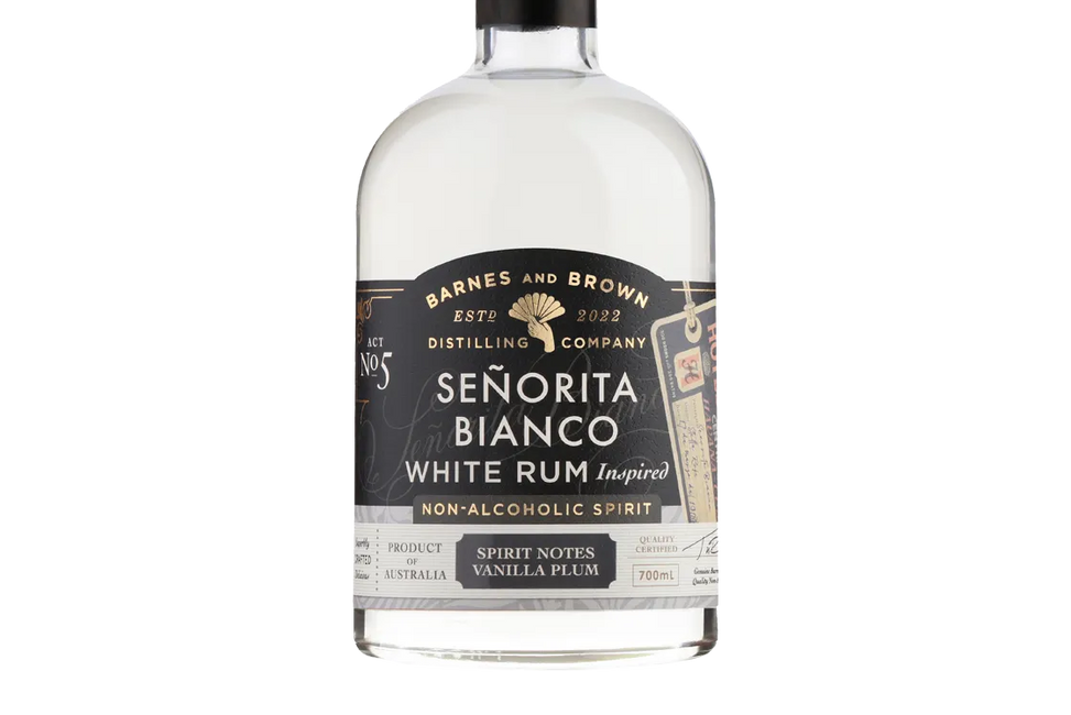 Barnes & Brown Señorita Bianco White Rum (700ml) - Rum - Black Market