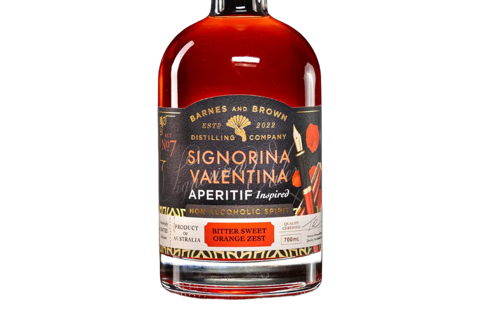 Barnes & Brown Signorina Valentina Apertivo (700ml) - Liqueur - Black Market