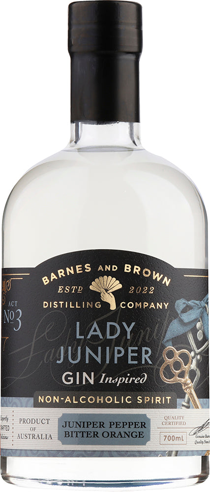 Barnes & Brown Lady Juniper Gin (700ml) - Gin - Black Market