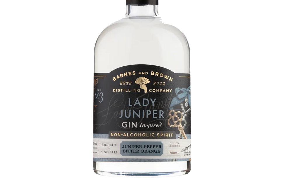 Barnes & Brown Lady Juniper Gin (700ml) - Gin - Black Market