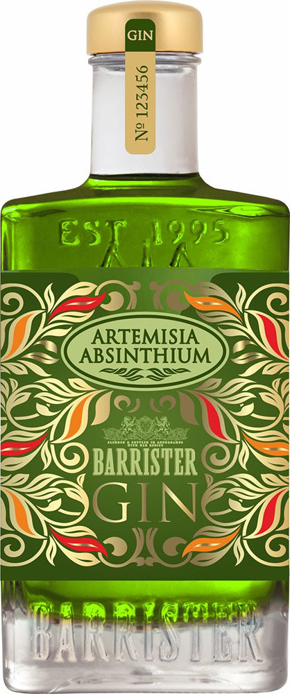 Barrister Artemisia Absinthium Gin (700ml) - Gin - Black Market