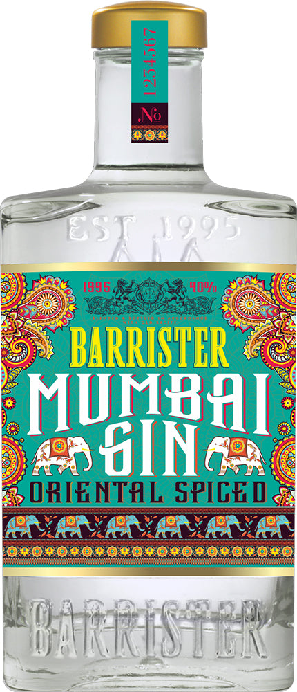 Barrister Mumbai Gin (700ml) - Gin - Black Market