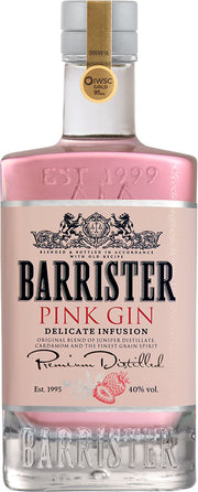 Barrister Pink Gin (700ml) - Gin - Black Market