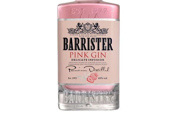 Barrister Pink Gin (700ml) - Gin - Black Market