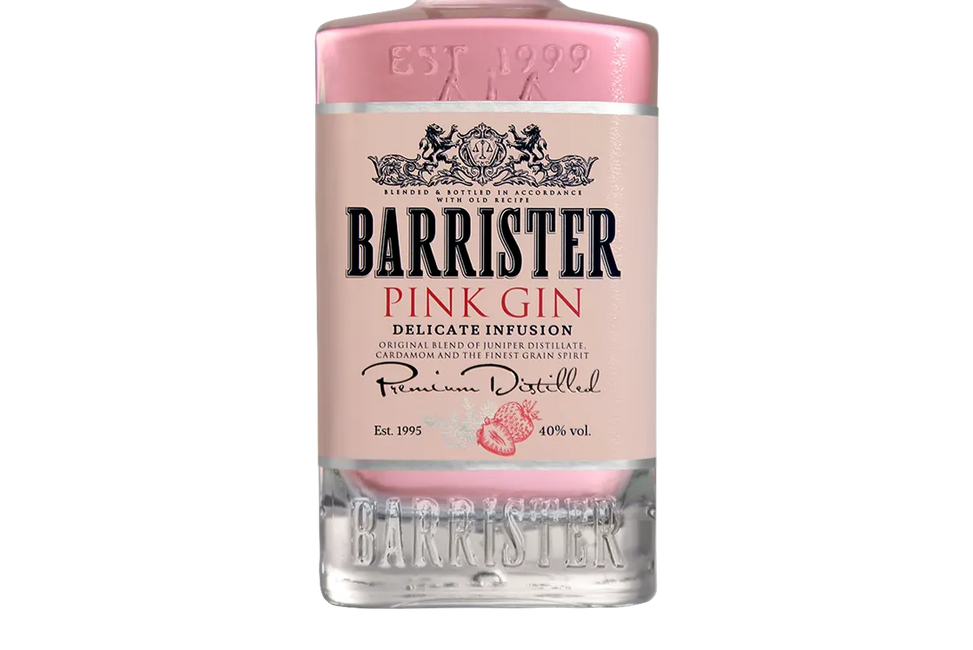 Barrister Pink Gin (700ml) - Gin - Black Market