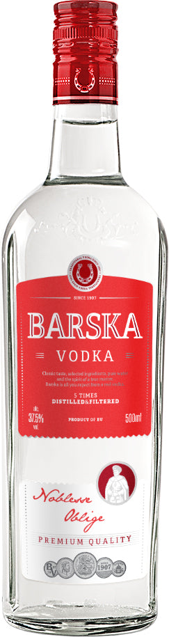 Barska Red Vodka (500ml) - Vodka - Black Market