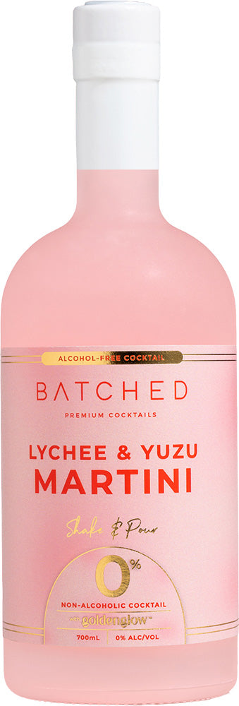Batched 0% Lychee & Yuzu Martini (700ml)