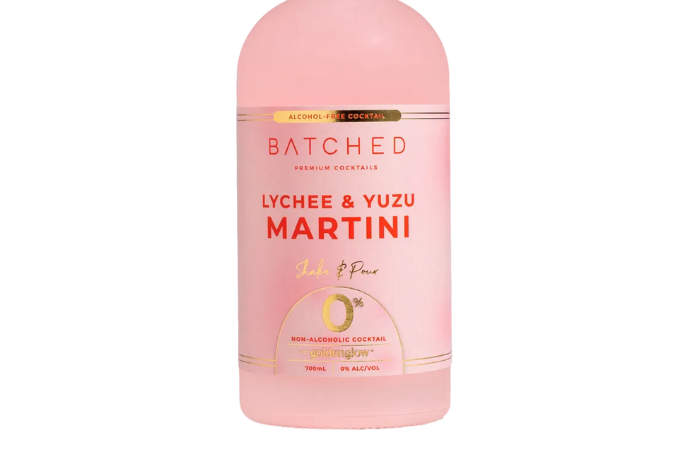 Batched 0% Lychee & Yuzu Martini (700ml)