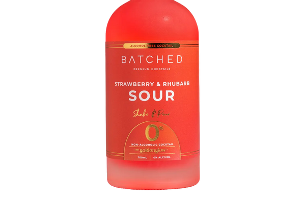 Batched 0% Strawberry & Rhubarb Sour (700ml)