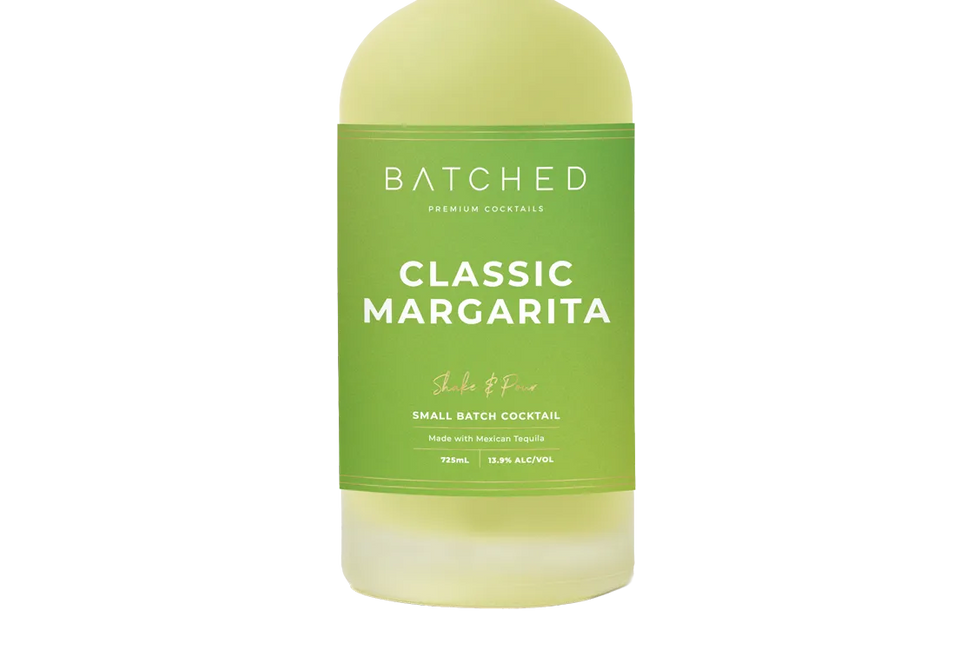 Batched Premium Cocktails Classic Margarita (725ml)