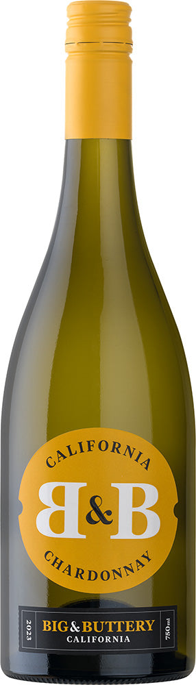 Big & Buttery Barrel Fermented California Chardonnay 2023 (California) - Chardonnay - Black Market