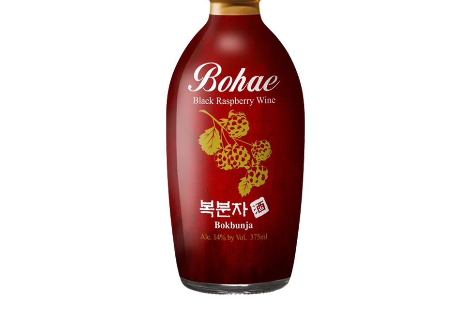 Bohae Bokbunja Black Raspberry Wine (375ml) - Fruit Wine - Black Market