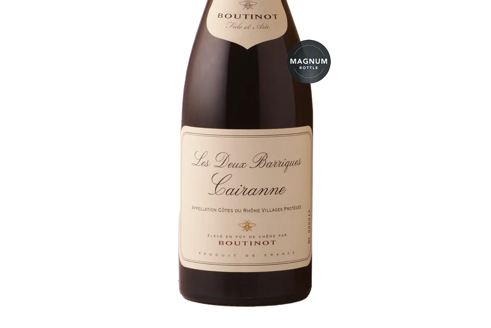 Boutinot Les Deux Barriques Cairanne AOC 2016 Magnum 1.5L (France) - Côtes du Rhône - Black Market