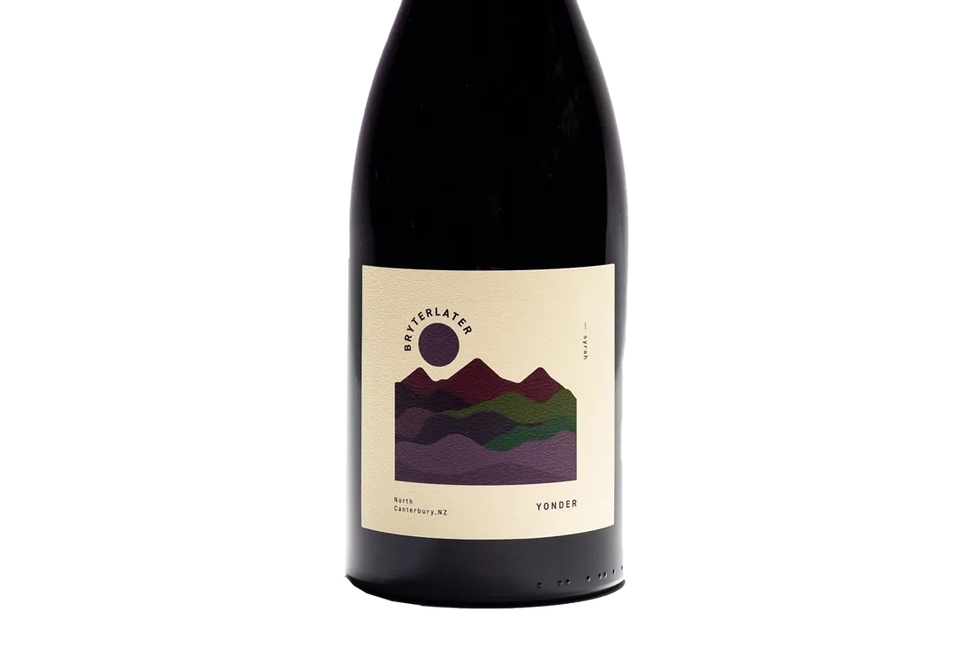 Bryterlater Yonder North Canterbury Syrah 2023 - Syrah - Black Market