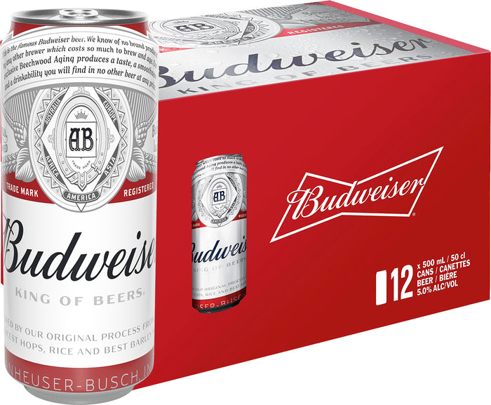 Budweiser (500ml) - Beer - Black Market